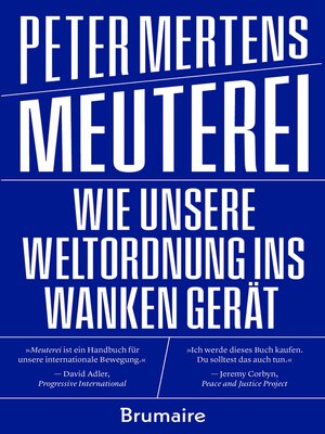 cover image of Meuterei